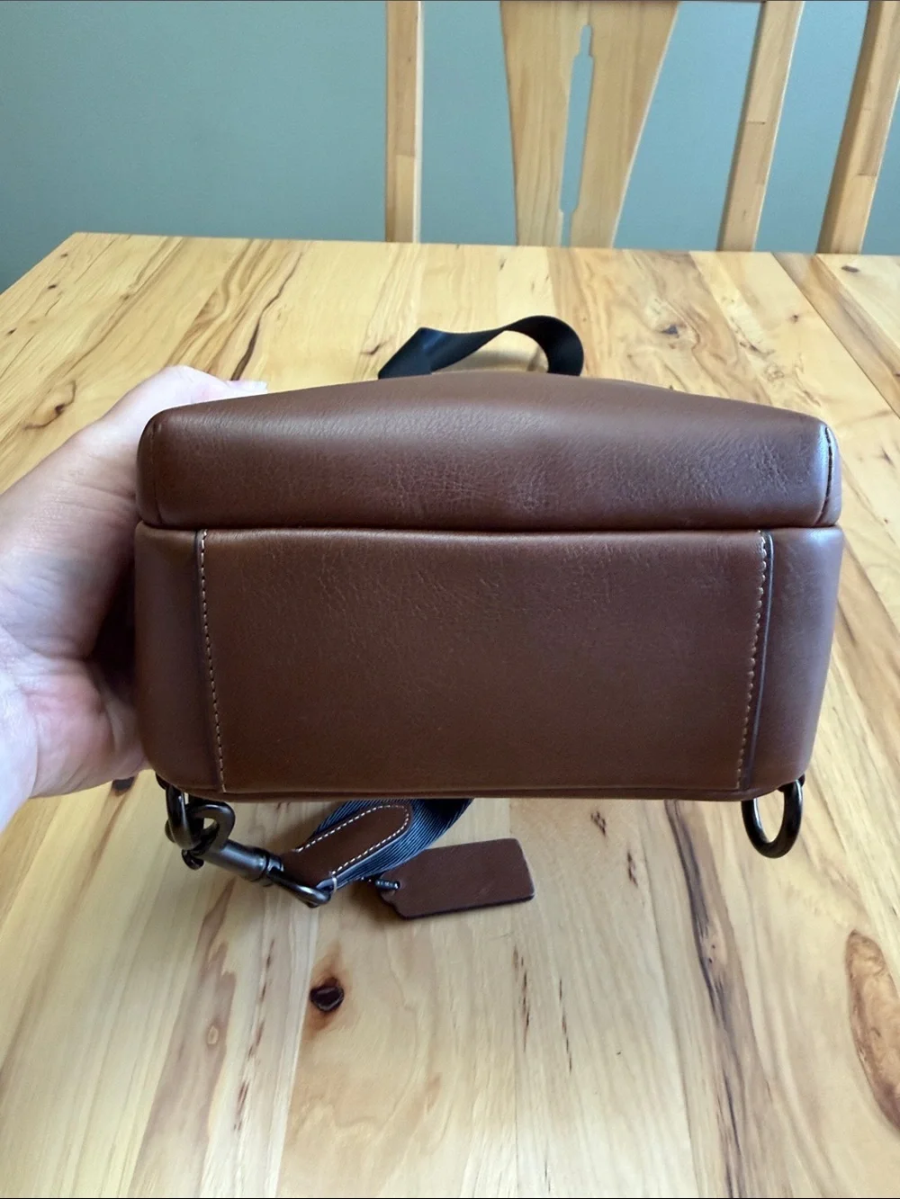 NWT Coach Gotham Pack (Dark Saddle)